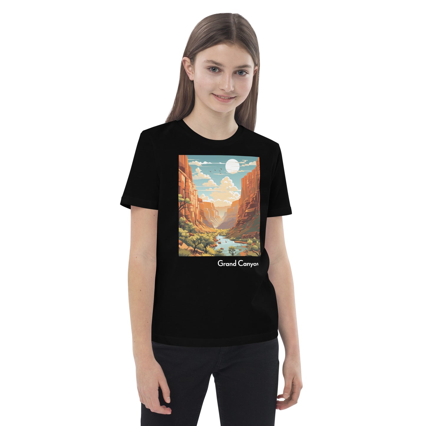 Kids Organic Cotton T-Shirt - Grand Canyon