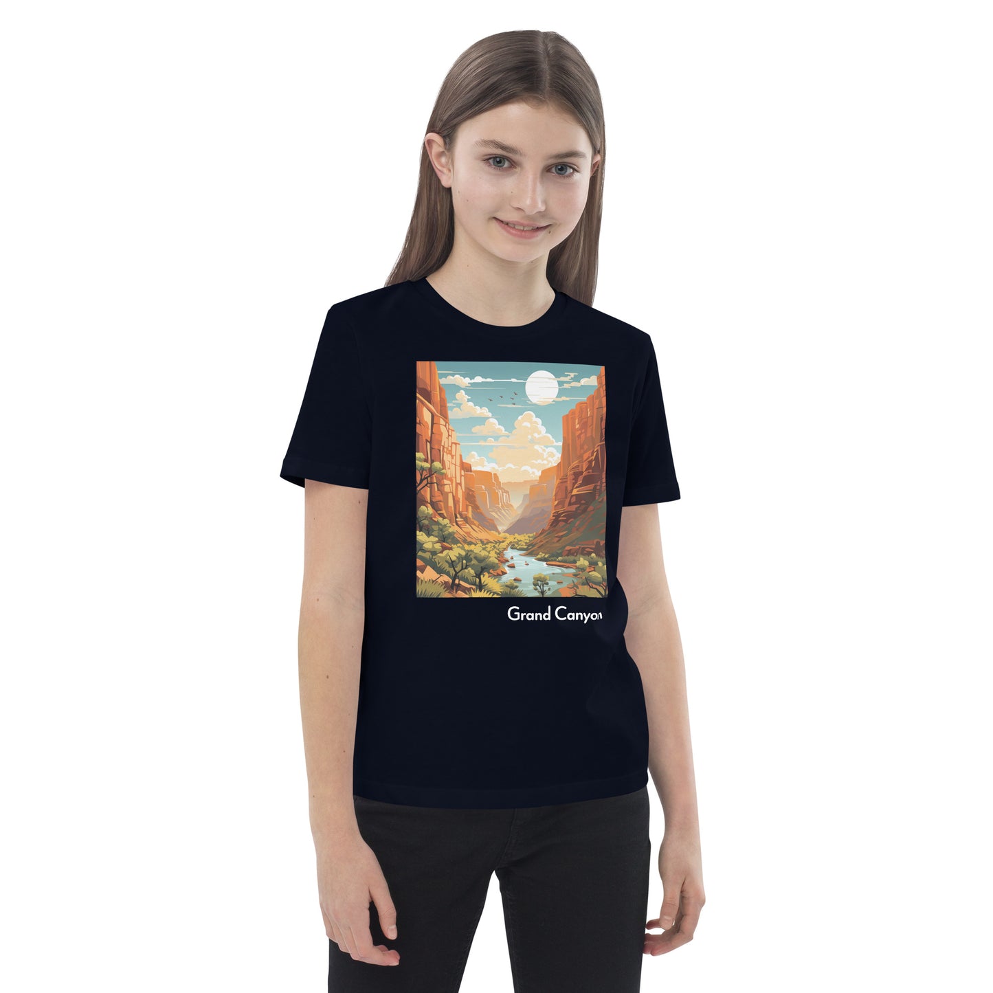Kids Organic Cotton T-Shirt - Grand Canyon
