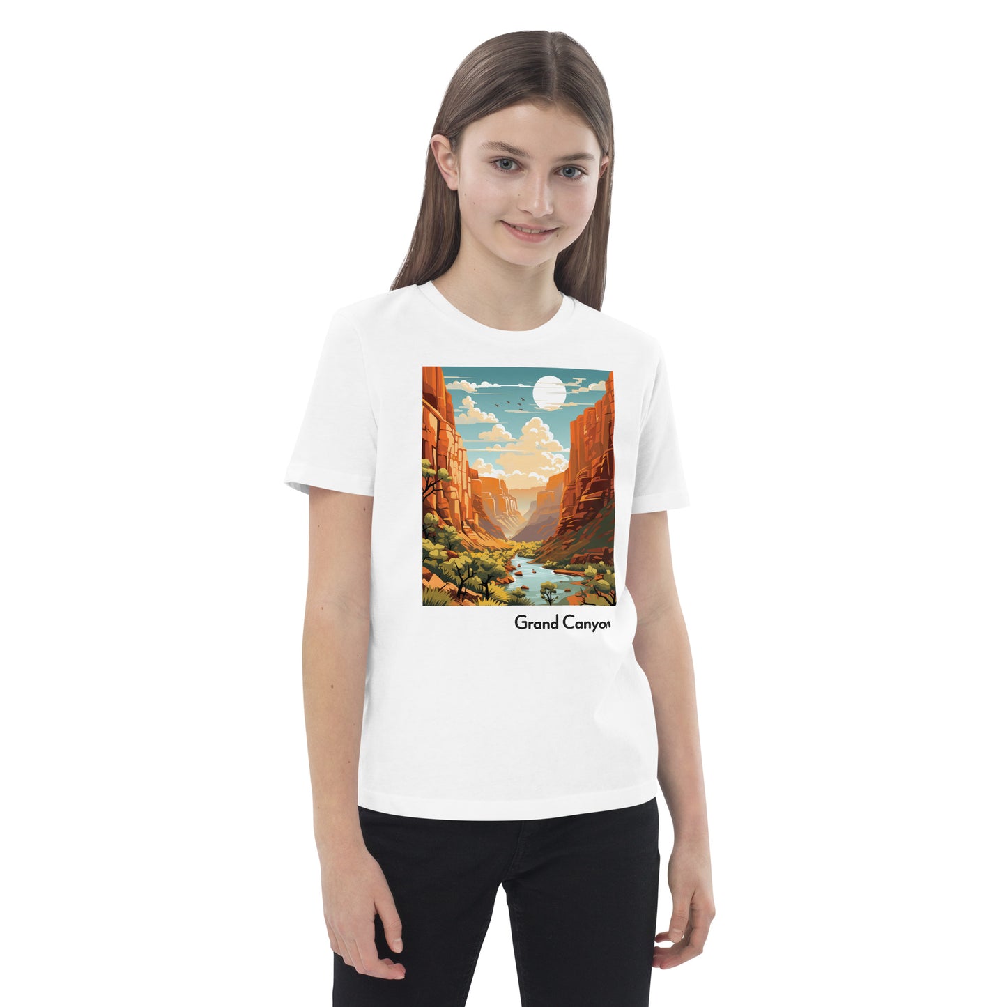 Kids Organic Cotton T-Shirt - Grand Canyon