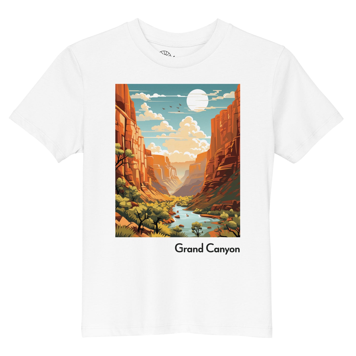 Kids Organic Cotton T-Shirt - Grand Canyon