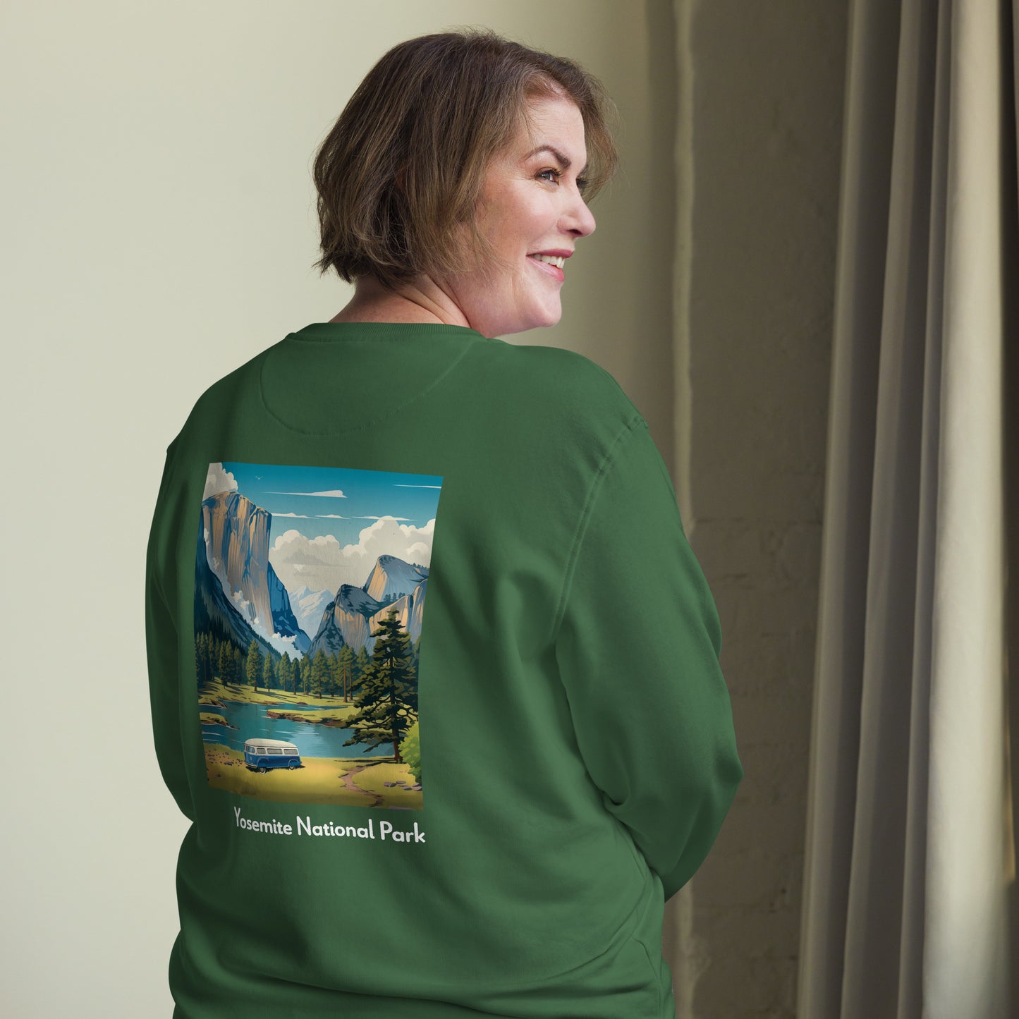 Adult Unisex Organic Eco Sweatshirt - Yosemite