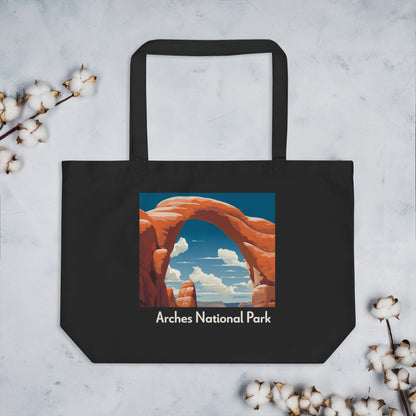 Organic Cotton Tote Bag - Arches National Park