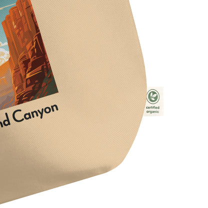 Organic Cotton Tote Bag - Grand Canyon