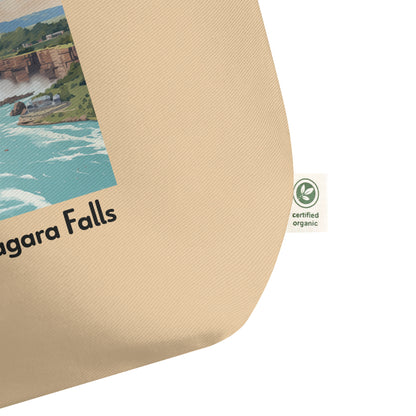 Organic Cotton Tote Bag - Niagara Falls