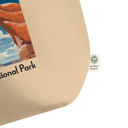 Organic Cotton Tote Bag - Arches National Park