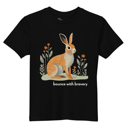 Kids Organic Cotton T-shirt - Cottontail Rabbit