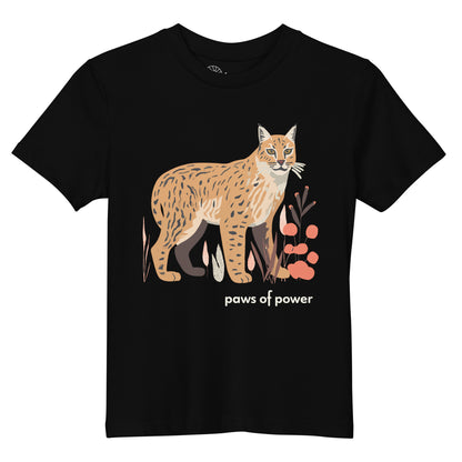 Kids Organic Cotton T-Shirt - Bobcat