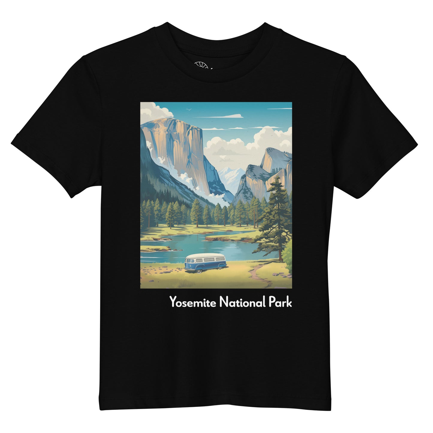 Kids Organic Cotton T-Shirt - Yosemite National Park