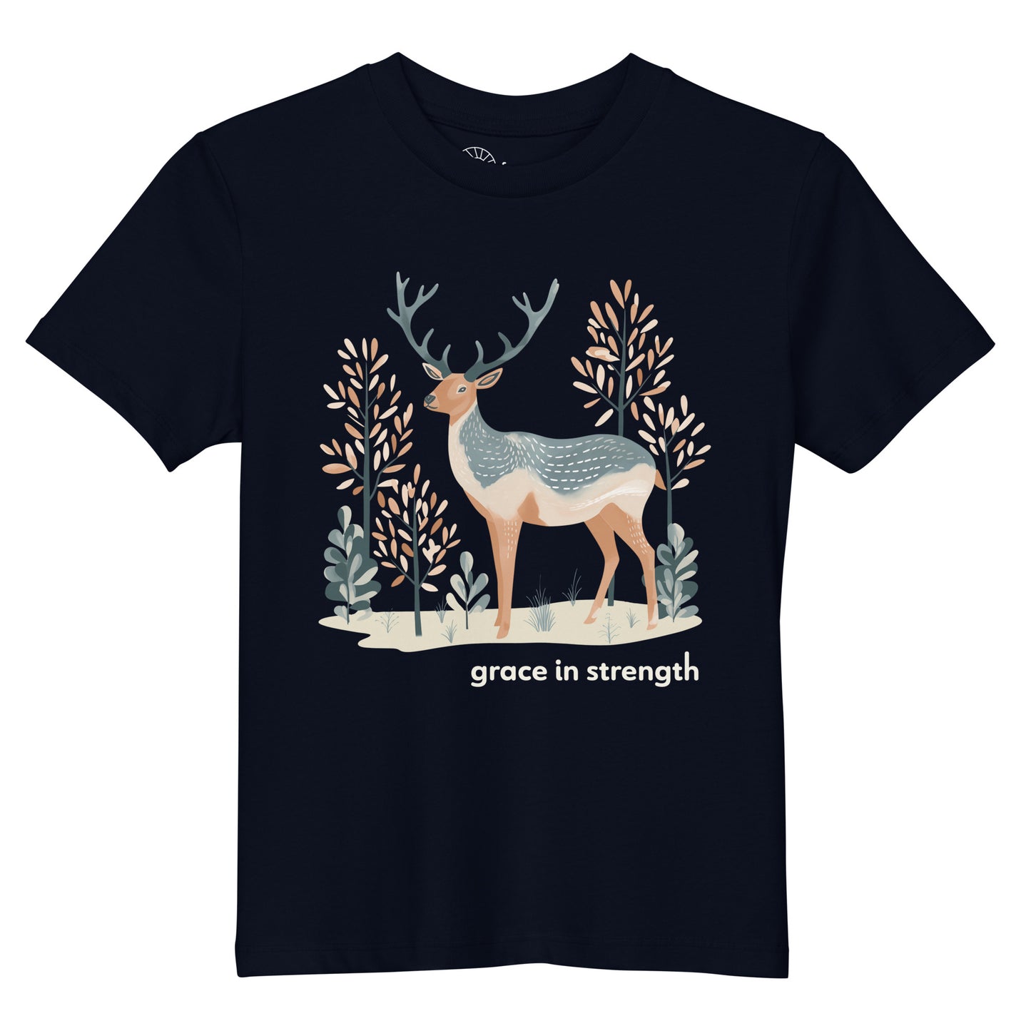 Kids Organic Cotton T-Shirt - Mountain Elk