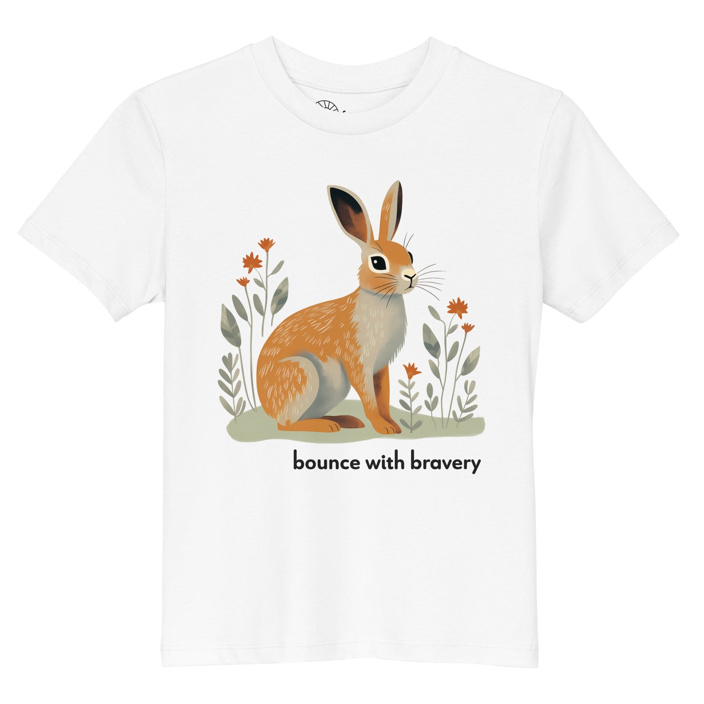 Kids Organic Cotton T-shirt - Cottontail Rabbit
