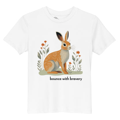 Kids Organic Cotton T-shirt - Cottontail Rabbit