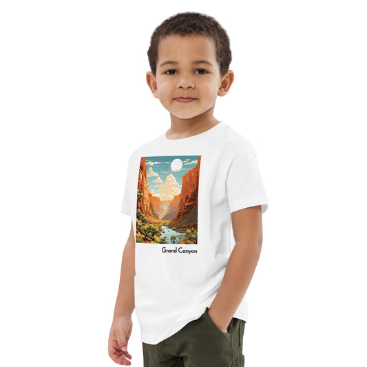 Kids Organic Cotton T-Shirt - Grand Canyon
