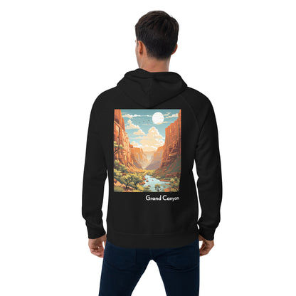 Adult Unisex Organic Eco Hoodie - Grand Canyon