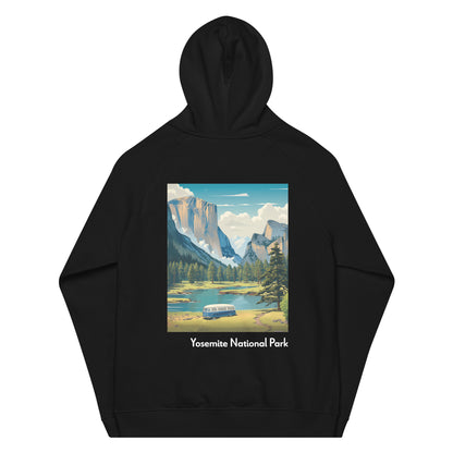 Adult Unisex Organic Eco Hoodie - Yosemite National Park