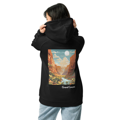 Adult Unisex Organic Eco Hoodie - Grand Canyon