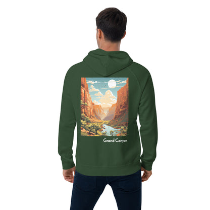 Adult Unisex Organic Eco Hoodie - Grand Canyon