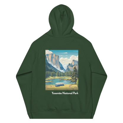 Adult Unisex Organic Eco Hoodie - Yosemite National Park