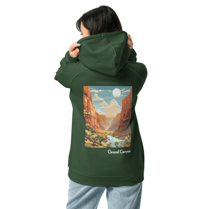 Adult Unisex Organic Eco Hoodie - Grand Canyon