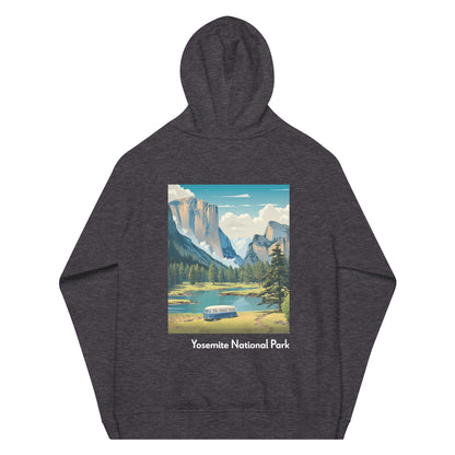 Adult Unisex Organic Eco Hoodie - Yosemite National Park