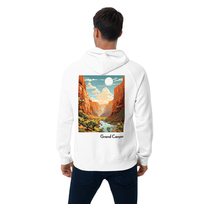 Adult Unisex Organic Eco Hoodie - Grand Canyon