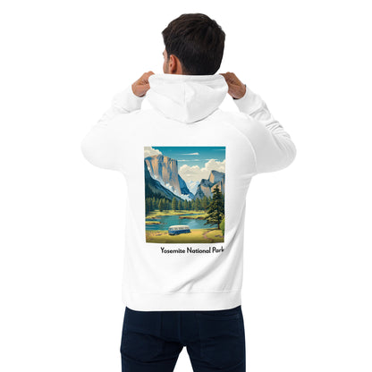 Adult Unisex Organic Eco Hoodie - Yosemite National Park