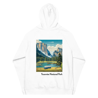 Adult Unisex Organic Eco Hoodie - Yosemite National Park