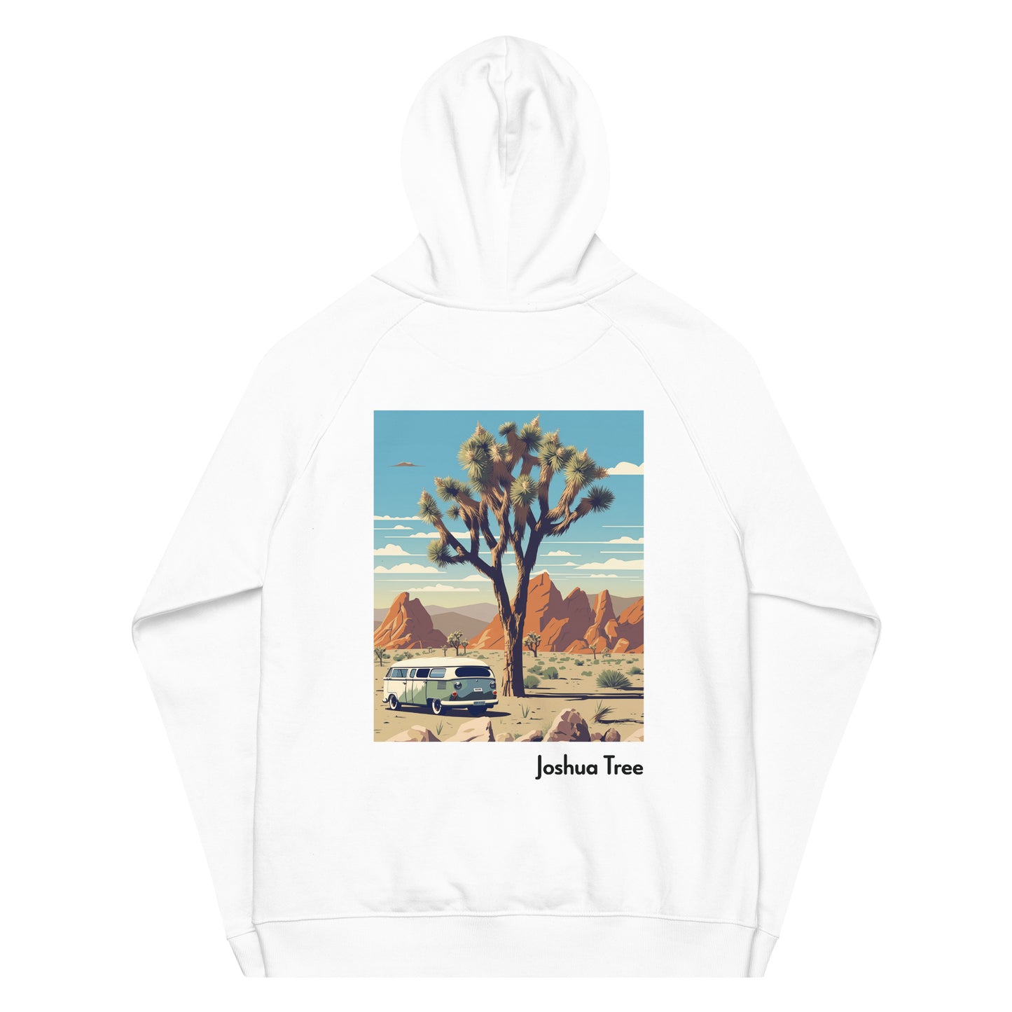 Adult Unisex Organic Eco Hoodie - Joshua Tree