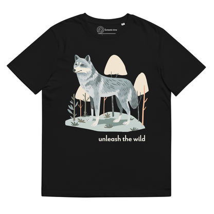 Adult Unisex Organic Cotton T-Shirt - Grey Wolf