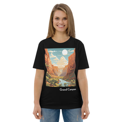 Adult Unisex Organic Cotton T-Shirt - Grand Canyon