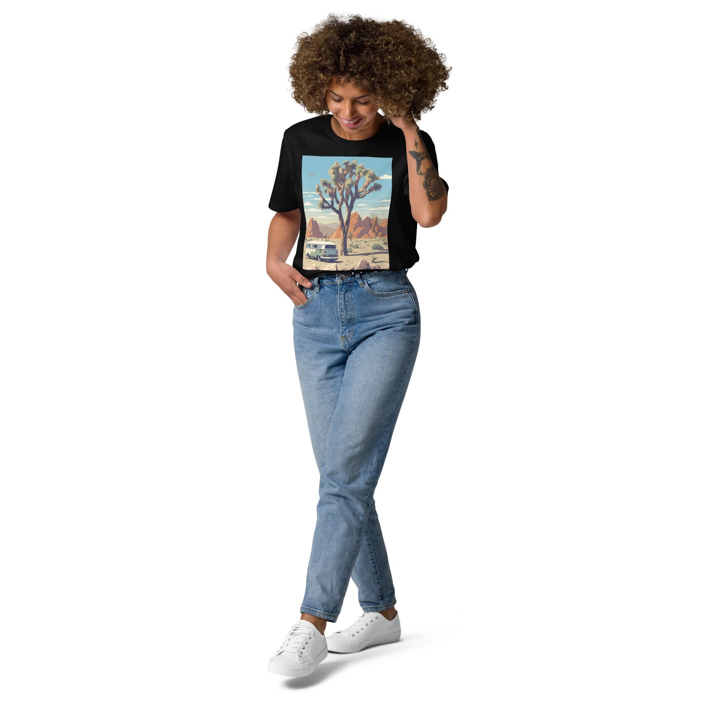 Adult Unisex Organic Cotton T-Shirt - Joshua Tree