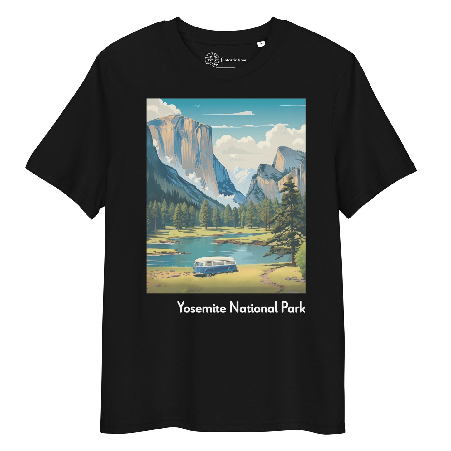 Adult Unisex Organic Cotton T-Shirt - Yosemite National Park