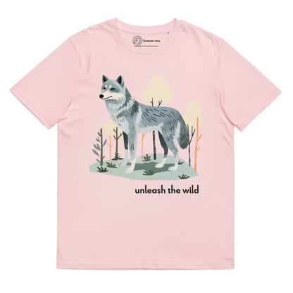 Adult Unisex Organic Cotton T-Shirt - Grey Wolf