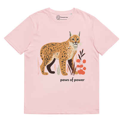 Adult Unisex Organic Cotton T-Shirt - Bobcat