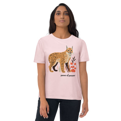 Adult Unisex Organic Cotton T-Shirt - Bobcat