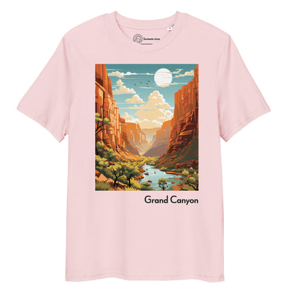 Adult Unisex Organic Cotton T-Shirt - Grand Canyon