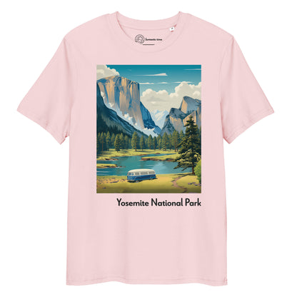 Adult Unisex Organic Cotton T-Shirt - Yosemite National Park