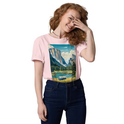 Adult Unisex Organic Cotton T-Shirt - Yosemite National Park