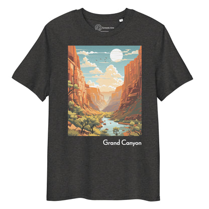 Adult Unisex Organic Cotton T-Shirt - Grand Canyon