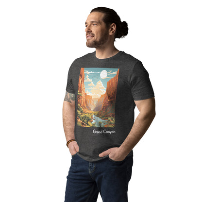 Adult Unisex Organic Cotton T-Shirt - Grand Canyon