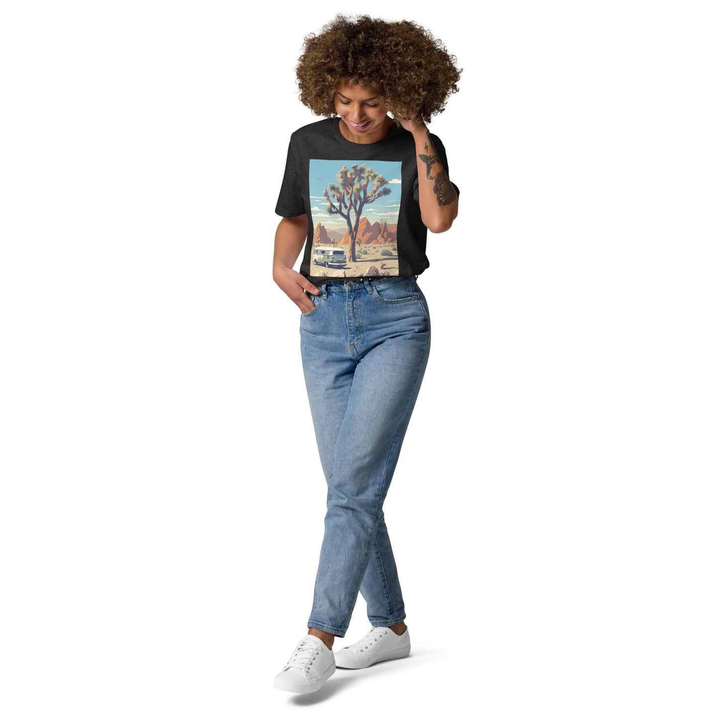 Adult Unisex Organic Cotton T-Shirt - Joshua Tree