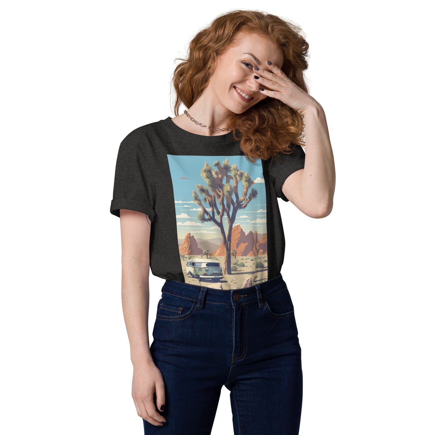 Adult Unisex Organic Cotton T-Shirt - Joshua Tree