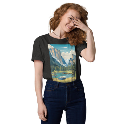 Adult Unisex Organic Cotton T-Shirt - Yosemite National Park