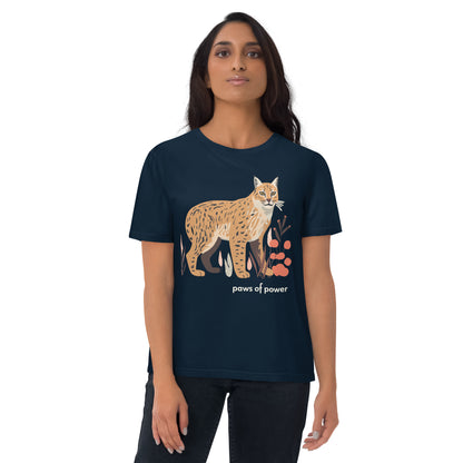 Adult Unisex Organic Cotton T-Shirt - Bobcat