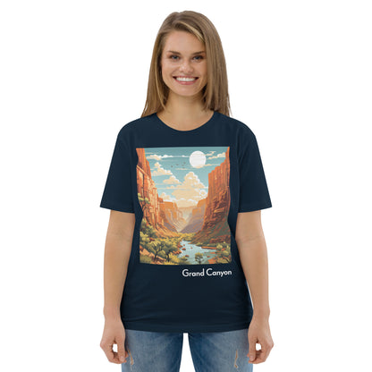 Adult Unisex Organic Cotton T-Shirt - Grand Canyon