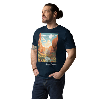 Adult Unisex Organic Cotton T-Shirt - Grand Canyon