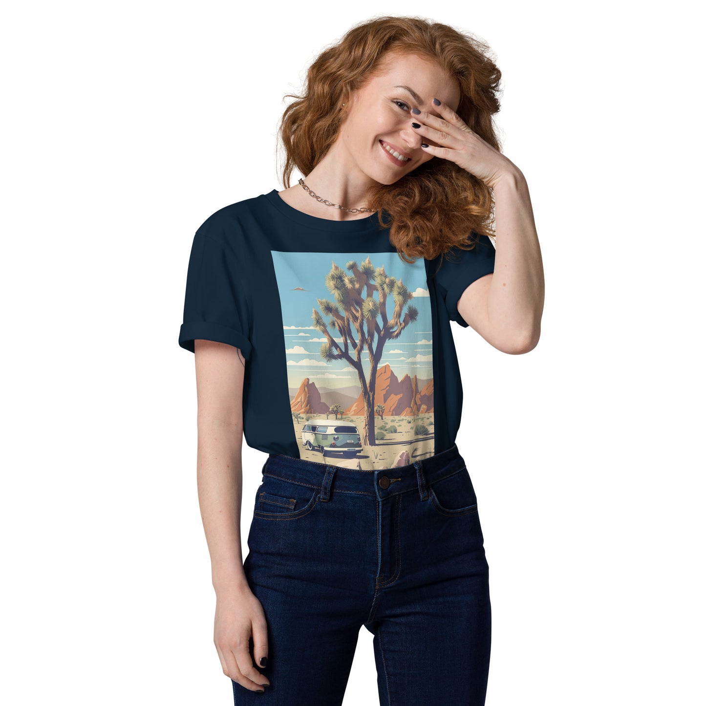 Adult Unisex Organic Cotton T-Shirt - Joshua Tree