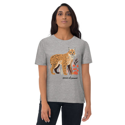 Adult Unisex Organic Cotton T-Shirt - Bobcat