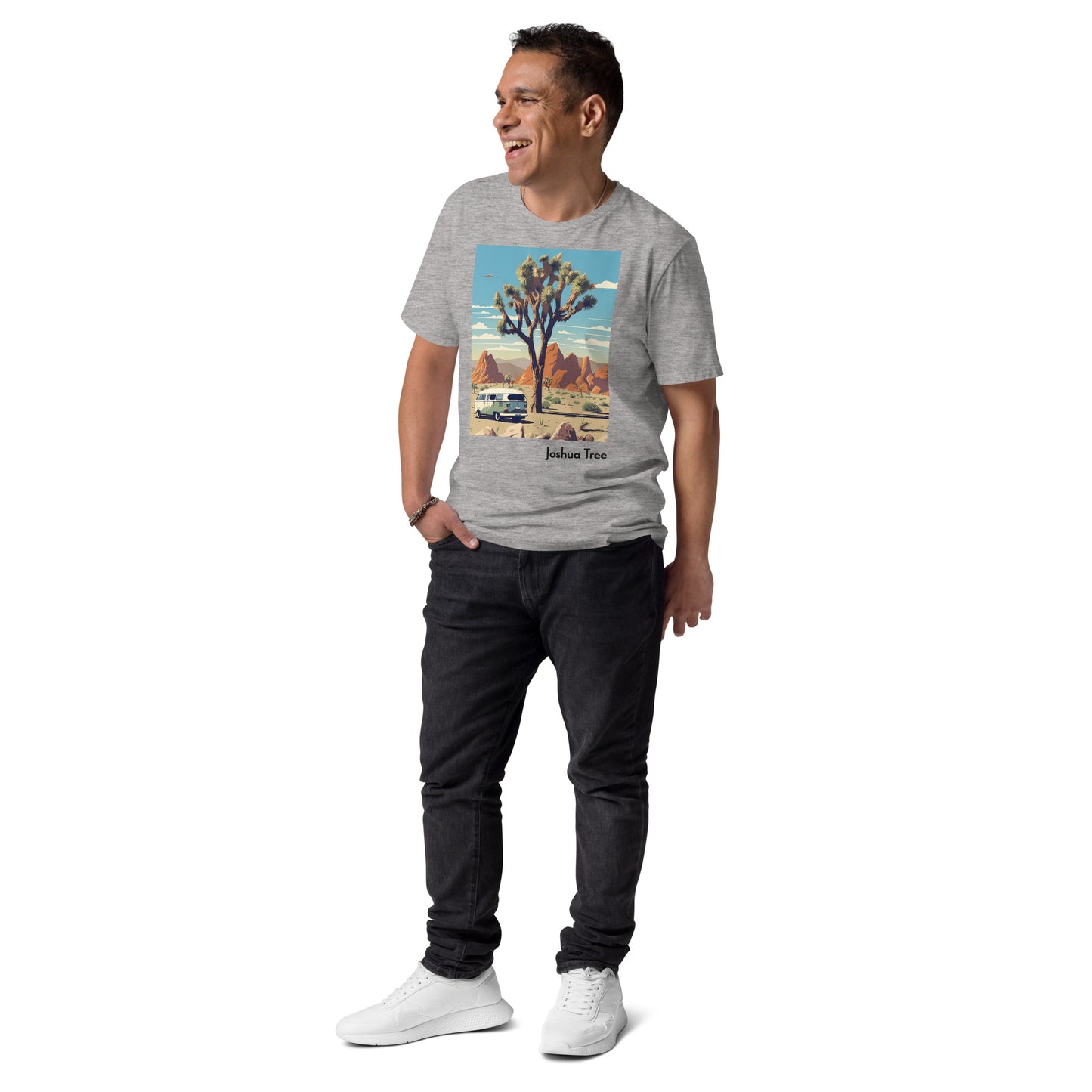 Adult Unisex Organic Cotton T-Shirt - Joshua Tree