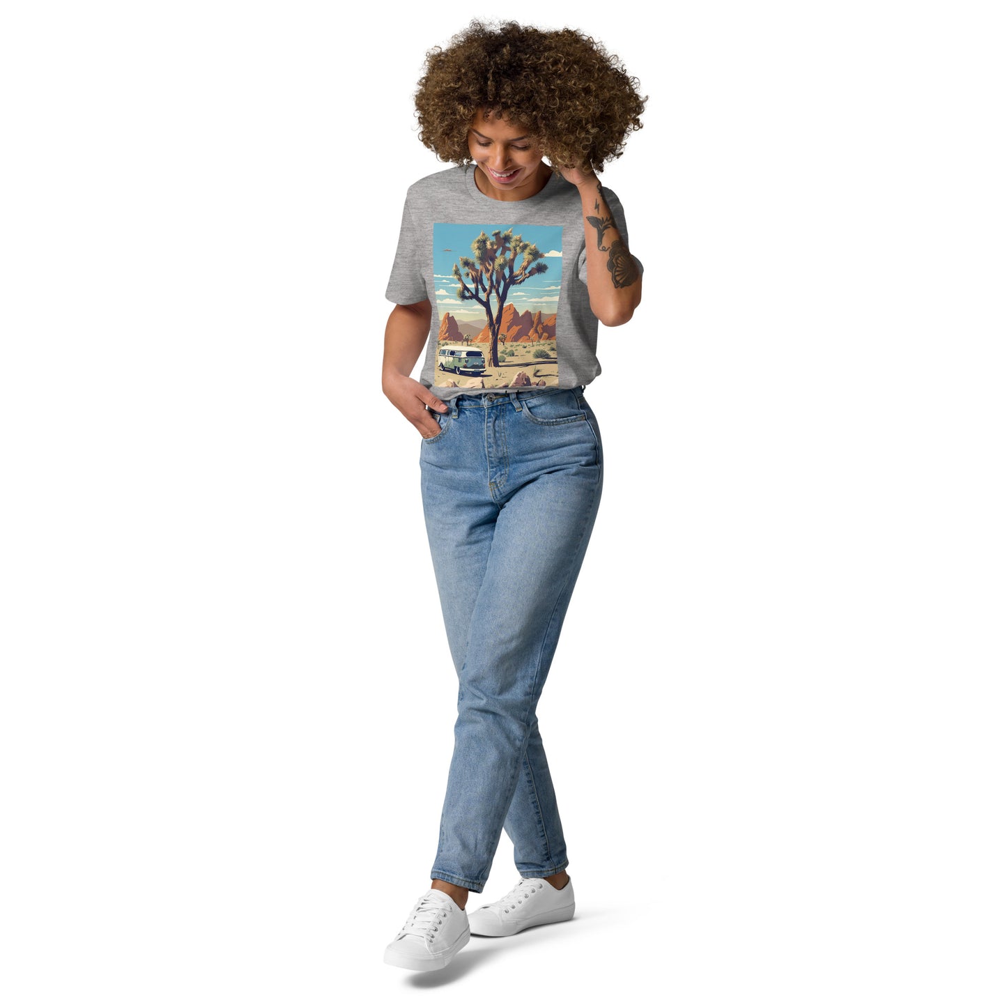 Adult Unisex Organic Cotton T-Shirt - Joshua Tree