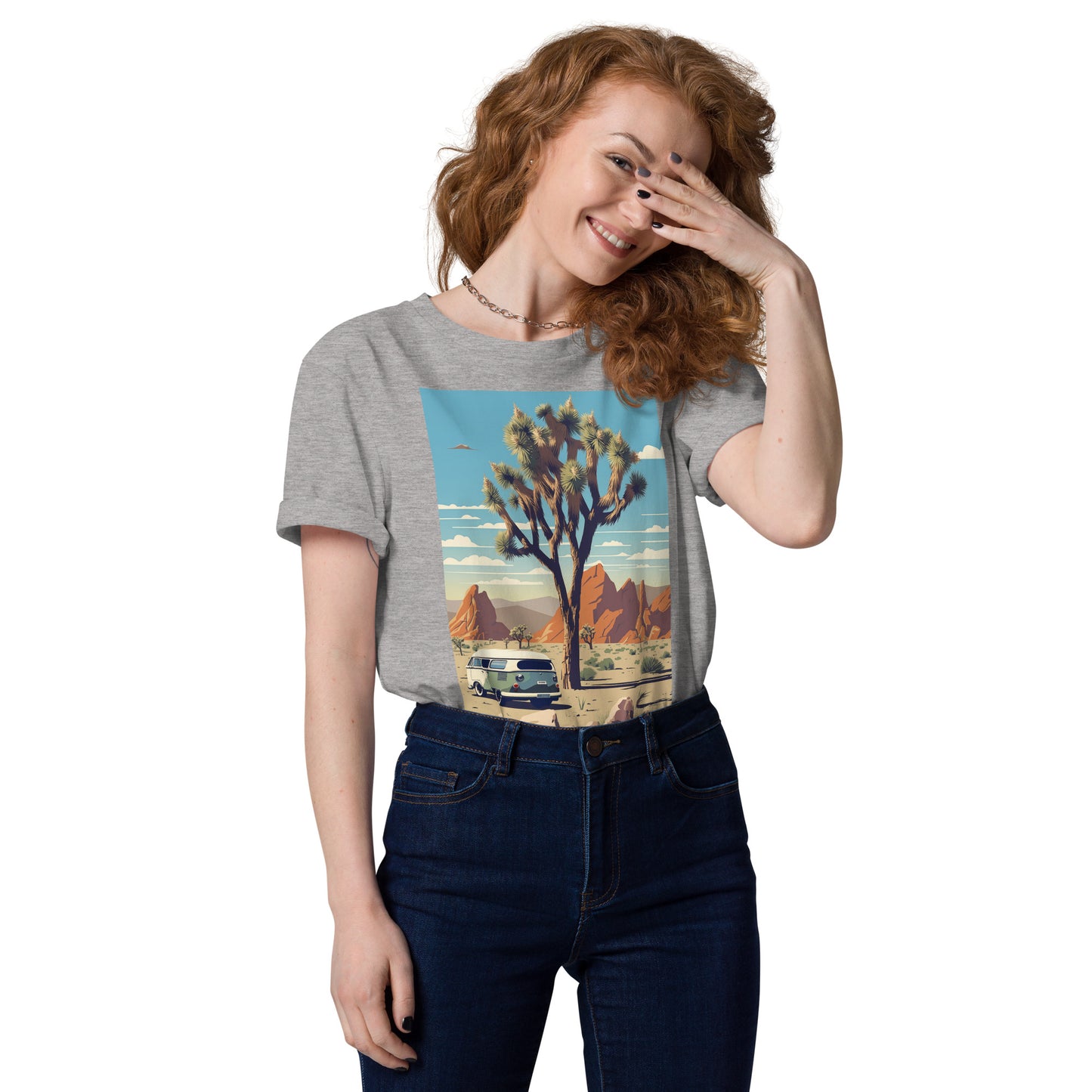 Adult Unisex Organic Cotton T-Shirt - Joshua Tree